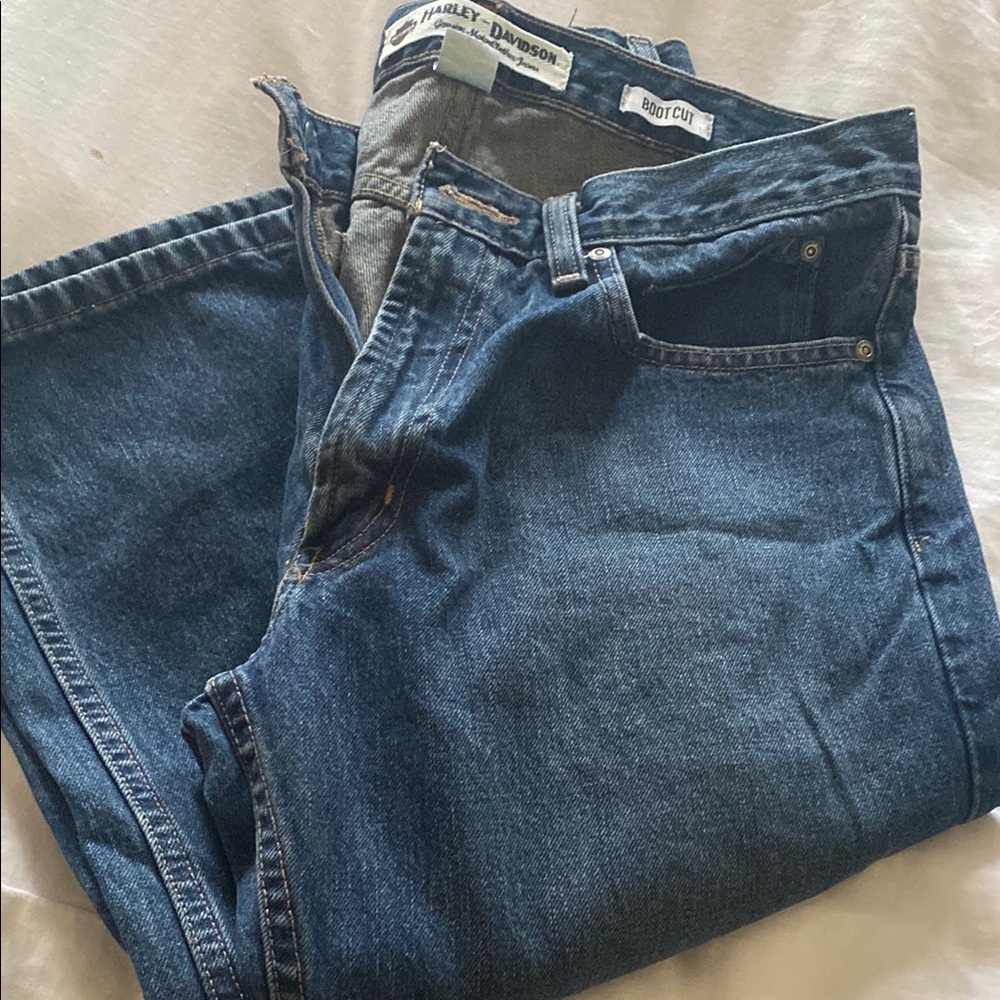 Harley-Davidson Men's Blue Jeans